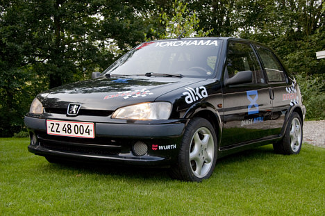 Metal Rally Light klubrally bil.